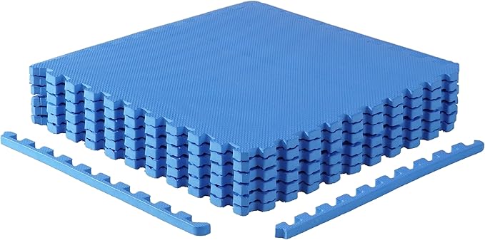 CAP Puzzle Exercise Mats | 3/4” Thick EVA Interlocking Foam Tiles for Home Gym Flooring | Multiple Options