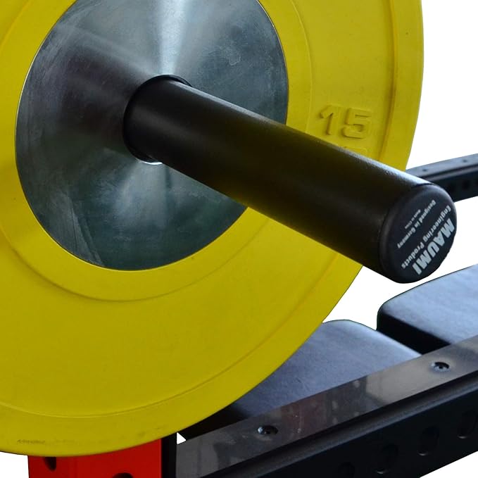 Weight Plate Holder Power Rack Attachment Barbell Safety Bars 2 Inch Olympic Plate Storage Power Squat Rack Holder Hooks Barbell Stand Holder Bar Weight Plates for 2x2 3x3 2x3 Power Cage Accessories
