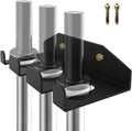 Barbell Storage Rack, Vertical Hanging Barbell Rack, Heavy Duty Wall Mounted Barbell Holder, Olympic Wall Mount Barbell Holder Space Saving Bar Holder Suitable for Garage, Gym, Home Fitness