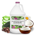 Lotus Touch Hydrating Rich Massage Lotion 100% Pure Jojoba & Coconut Oils plus Herbal Extracts - Unscented - Max Glide, Rich Workability Without Stickiness - Deep Tissue Massage - 1 Gallon