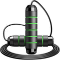 Jump Rope,Tangle-Free Rapid Speed Jump Rope with Ball Bearings for Men,Women and Kids,Adjustable Steel Skipping Rope with Ergonomic Foam Handles,A Ideal Equipment and Accessories for Workout,Fitness,Exercise,Home Gym,Slim Body
