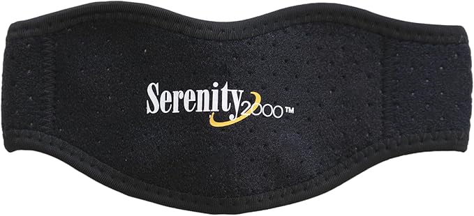 Serenity2000 Magnetic Neck Wrap for Neck, Shoulder Pain, Stiffness, Headaches, Anxiety, Stress – Lightweight, Breathable, Neoprene with Adjustable Velcro Strap, Contains 21 Powerful Magnets