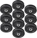 Nylon Iron Fitness Bearing Pulley, Home Gym Accessories Strength Training Equipment Attachment, Suitable for Health Club, Family Fitness, Business or Private use, Necessary
