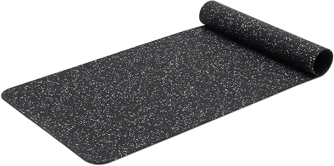 Treadmill Mat for Hardwood Floors - 100% Recycled Rubber Mat for Home Gym Flooring, Durable Workout Fitness Mats, Walking Pad Exercise Bike Equipment Mat, Non-Slip