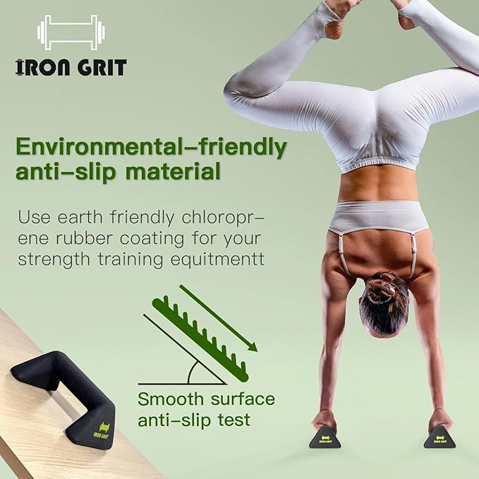 Push Up Handles with Ergonomic Handles and 4lb weight-Non-slip Parallettes Bars for Home Fitness Training, Push Up Stands Handle Perfect for Floor Workout Exercise