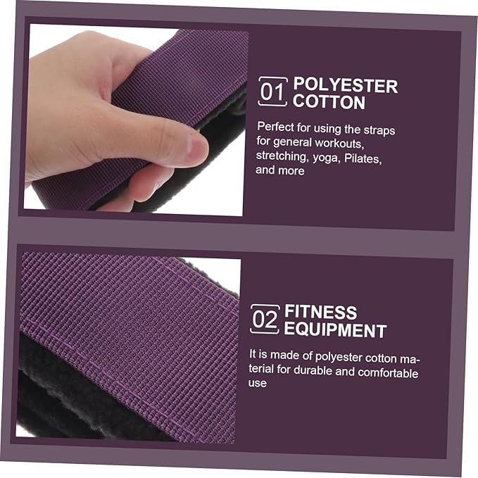 Totority Portable Resistance Band Straps Carrying Fitness Expander Leg Belt Stretching Aerial Yoga Strap Yoga