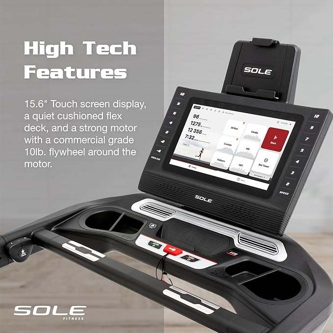 SOLE Fitness F63, F65, F80, F85, TT8 Treadmill With Incline, Bluetooth, Foldable Option - For Home, Work From Home Fitness, Running and Walking