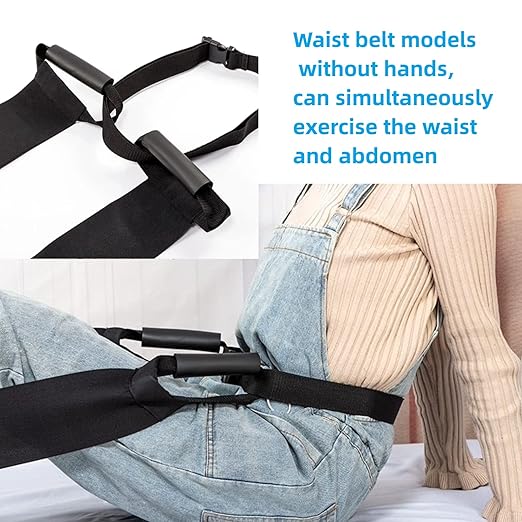 Leg Recovery Exercise Equipment for Increasing Range of Motion after Knee Replacement, Suitable for Relieving Knee Pain,Stretches Knees, Hips & Hamstrings, Improving Mobility (Belt Training Style)