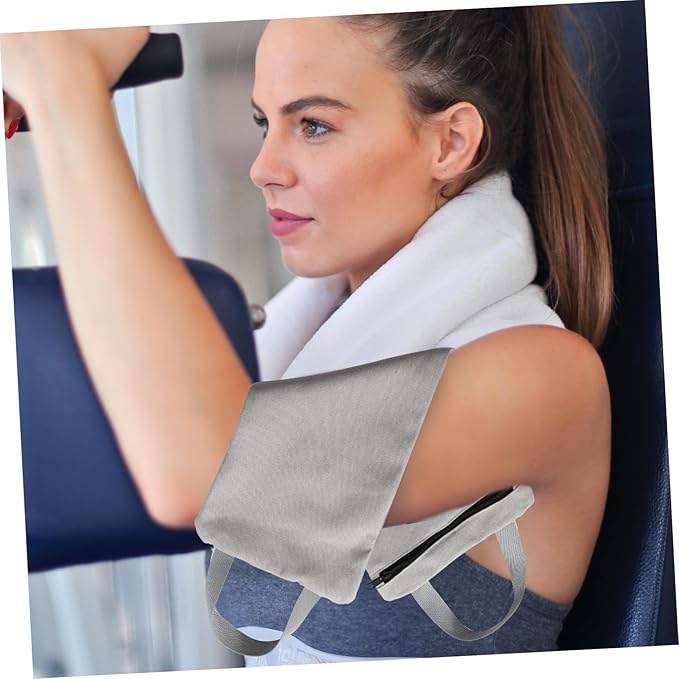 Workout Sandbag for Weight Training and Yoga Durable Canvas Fitness Sandbag with Handles for Strength Exercises Muscle Building and Stress Relief Gray
