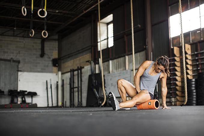 TriggerPoint Grid 1.0 Foam Roller - 13" Multi-Density Massage Roller for Deep Tissue & Muscle Recovery - Relieves Tight, Sore Muscles & Kinks, Improves Mobility & Circulation - Targets Key Body Parts