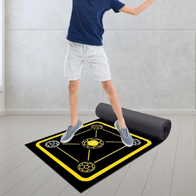 Agility Ladder Mat Speed Ladder Multipurpose Agility Training Equipment Footwork Practice for Soccer Fitness Workout Outdoor