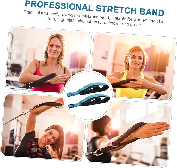 Totority Portable Resistance Band Straps Carrying Fitness Expander Leg Belt Stretching Aerial Yoga Strap Yoga