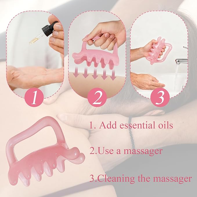 Large Fascia Cellulite Massage Blaster Tool for Body Tension Relief Promote Lymphatic Circulation Cellulite Myofascial Release Muscle Knots Trigger Points