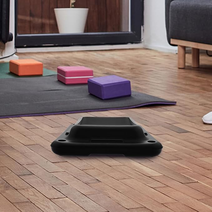 Veemoon Yoga Step Base Support Tray for Aerobic Step Platform Black Support Bracket for Home and Indoor Workout