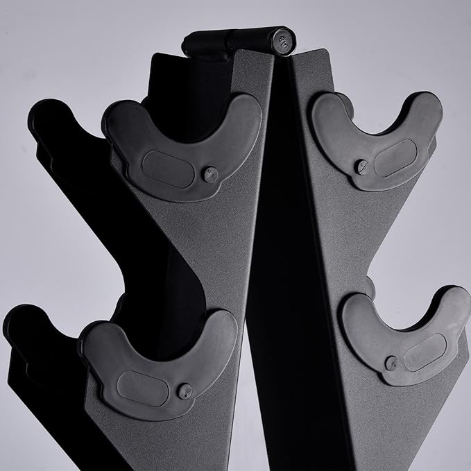 Weight Storage Racks,Heavy Duty A-Frame Dumbbell Stand | Tree Shape Home Workout Storage Organizer for Dumbbells, Store 6 Pairs of Dumbbells