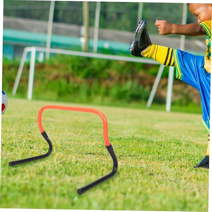 HANABASS Height Soccer Training Hurdle Plastic Agility Hurdle for Suitable for Football Basketball and Sports Training Enhances Speed Flexibility and Coordination