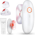 3-in-1 Body Sculpting Machine, 3-in-1 Electric Cellulite Massager, 3 Modes Adjustable Body Sculpting Machine- Home Use Cupping Therapy Tool for Back, Belly, Waist, Arms, Legs - White