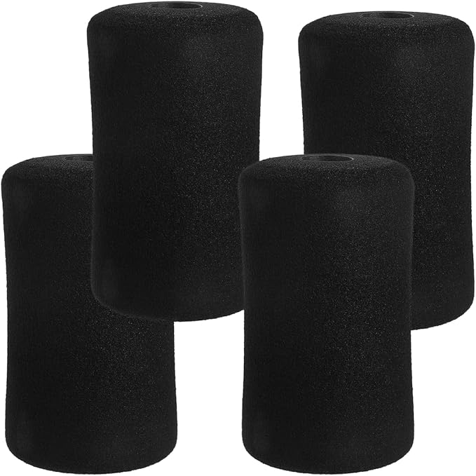 4pcs Foam Pad Cover Leg Extension Machine Foot Pads Gym Replacement Parts Exercise Accessory
