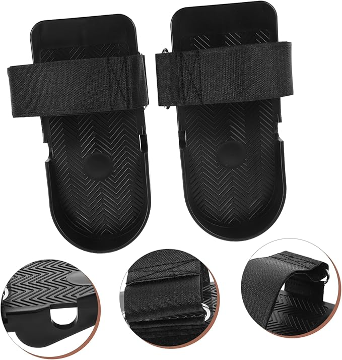 1pair Rowing Machine Pedals Replacement Fit for Stamina Rowing Machine Flat Foot Pegs