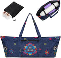 Yoga Mat Bag Yoga Mat Carrier with Shoes Compartment & Wet Pocket Pilates Bag with Zipper Pockets & Yoga Mat Holder Strap Yoga Bags and Carriers Fits All Your Stuff