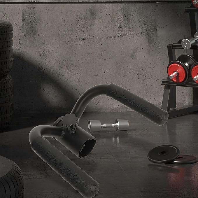T Bar Row Barbell Handle, Iron High Strength T Bar Row Shoulder Press Landmine Attachment Equipment for Deadlift Biceps Squats Weightlifting