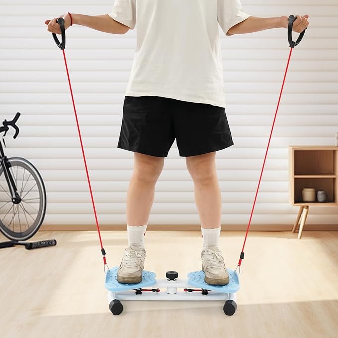 Waist Twisting Fitness Tool, Ab Twister Board for Exercise, 264lbs Load Capacity, for Weight Loss and Slimming, shaping, firming buttock, Home Workout,Bedroom, Balcony, Gym