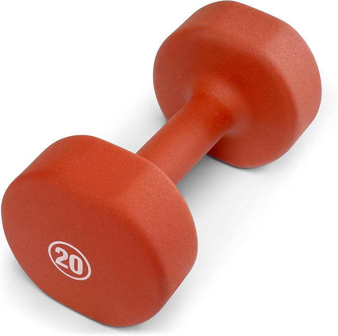 Marcy Colored Neoprene Dumbbell Hand Weights, Exercise Free Weights for Home Gym - Sold in Singles