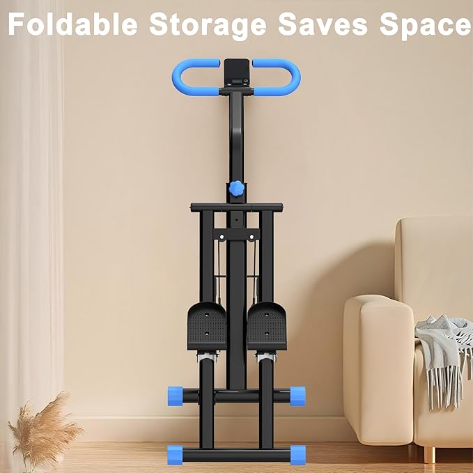 Stair Stepper for Home,Vertical Climber Workout Machine,Stair Stepper with Handlebar for Full-Body Exercise Stair Stepper with Stable Frame Adjustable Handlebar