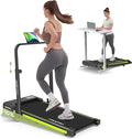 Walking Pad Treadmill with Incline and Handle Bar 3.0HP Under Desk Walking Treadmill with Adjustable Handlebar Compact Treadmill with Magnetic Remote Control for Home Office,300LBS Capacity