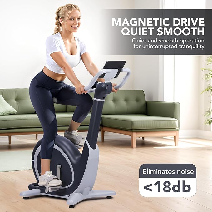 30 LBS Magnetic Indoor Cycling Bike,Stationary Bikes with 9-Level Handlebar Adjustment and 14-Level Seat Height,LCD Monitor for Home Cardio,Home Workouts and Gym