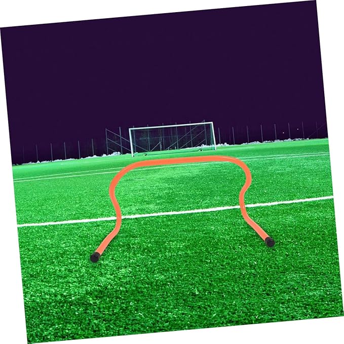 Yardwe 3pcs Sports Training Hurdles Professional Plastic Agility Hurdles for Boys and Girls for Football Practice Improve Speed Flexibility Coordination and Balance