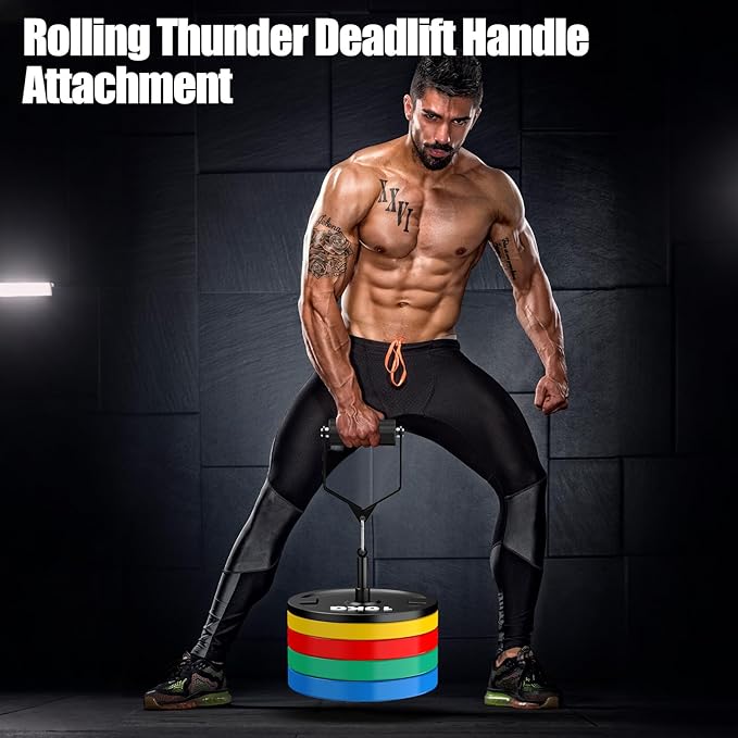 Pull Down Attachments for Gym, Grip Ø 2.36 in Arm Wrestling Exercise D Handle Cable Attachment, Single Arm Lifting Deadlift Handle Grip for Wrist Forearm and Grip Strength