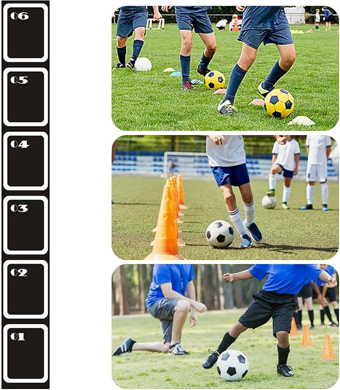 Sports Agility Ladders - Soccer Training Mat | Portable Football Speed Practice Supply Equipment, Agility and Speed Coordination footworkk Drills for Fitness Exercise Gym Gear