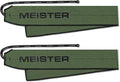 Meister Lockdown Wrist Wraps - Adjustable Non-Stretch Support for Weightlifting, Strength & Cross Training
