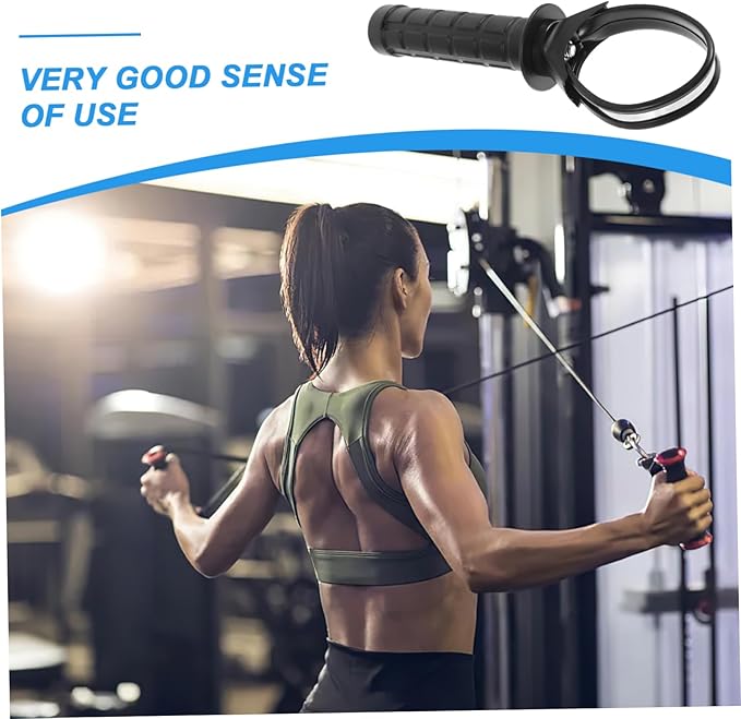 Milisten Gyro Wrist Ball Handle Bracket Replacement Grip for Wrist Training Gyroscope Exerciser 9.05 Inch Ergonomic Hand Strengthener