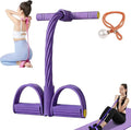 2026 New 8-Tube Pedal Resistance Device - Detachable and Adjustable Pedal Resistance Device, 21 Fitness Resistances Bands, Stretching Workout Fitness Bands for Full Body Exercise