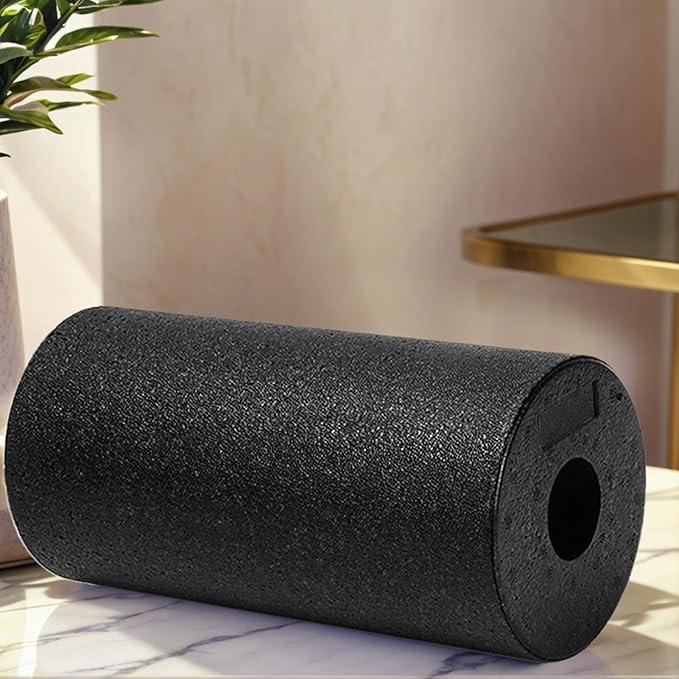 Massage Roller - Deep Tissue Cylinder, High Pressure Muscle Reliever, Fitness Recovery Aid | for Back Arm Leg Shoulder Neck Foot Yoga Pilates Stretching Gym Exercise