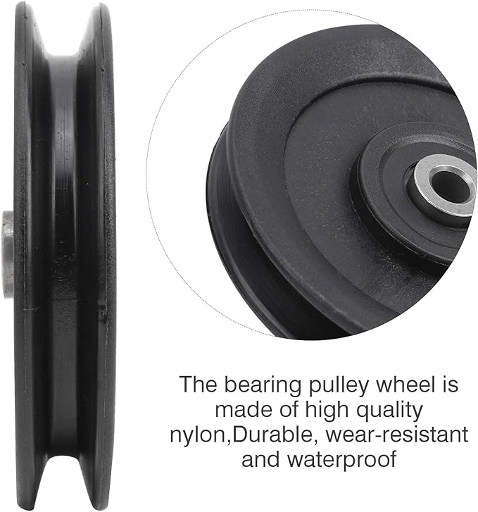 10Pcs Exercise Equipment Bearing Pulley Set, Exercise Strength Training Fitness Lifting Equipment Attachments