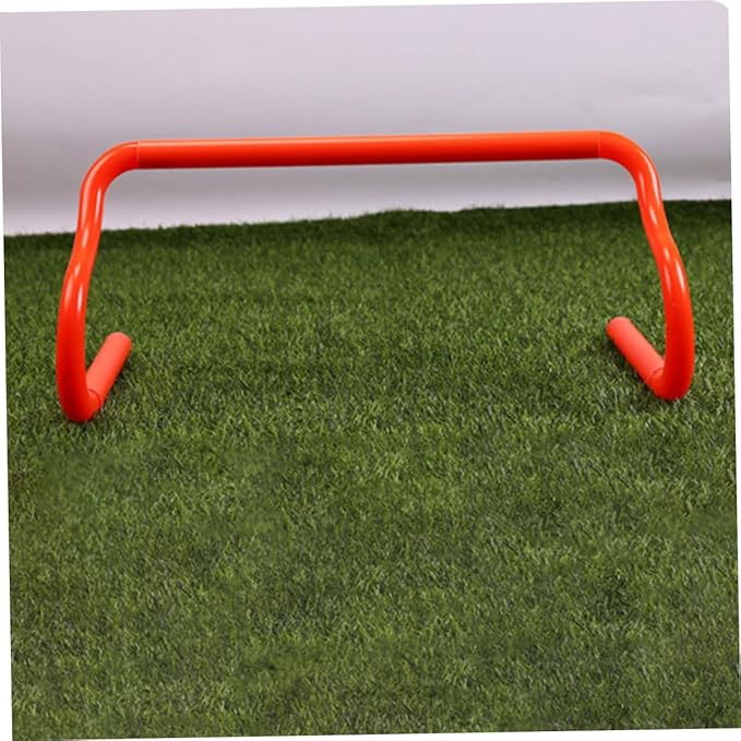 Yardwe 3pcs Adjustable Hurdles Set for Soccer Basketball and Football Training Portable Detachable Agility Equipment for Speed and Agility Drills Lightweight and Compact Design