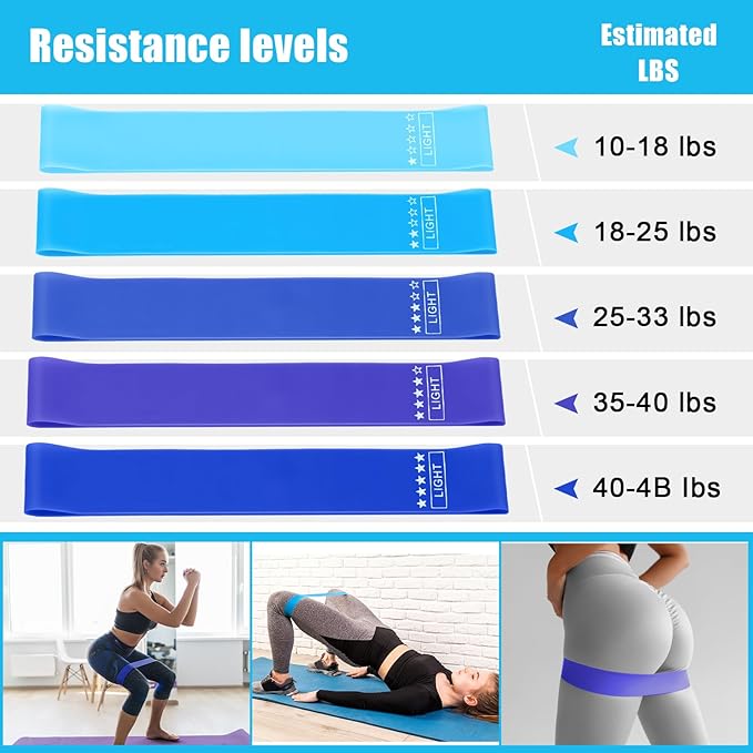 10 Pcs Home Pilates Ring Set for Women Yoga Equipment Accessories Pilates Ring Circle and Ball Workouts Gift Include Ball Yoga Circle Resistance Bands Block Straps Gym Bag