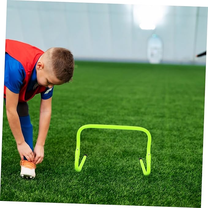 UPKOCH Convenient Agility Hurdles for Football Training Lightweight Height Levels for Boys and Girls Speed and Skill Development