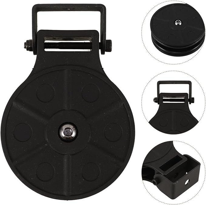 Heavy Duty Pulley Cable Attachment for Gym Pulley System with Swivel Steel Pulldown Attachment for Home Strength Training and Cable Weight Workouts