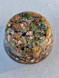 Unakite Orgone Generator Energy Accumulator 7.83Hz/432Hz/528Hz/Advance Harmonics Many Beautiful Ingredients! (Unakite)