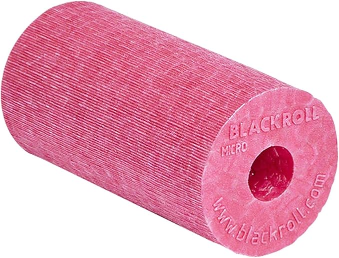 BLACKROLL - Micro Foam Roller, Small Deep Tissue Massage Tool for Feet, Hands, and Arms, Use for Travel, Exercise and Muscle Recovery and Plantar Fasciitis Relief, 6cm (2.3") x 3cm (1.2")