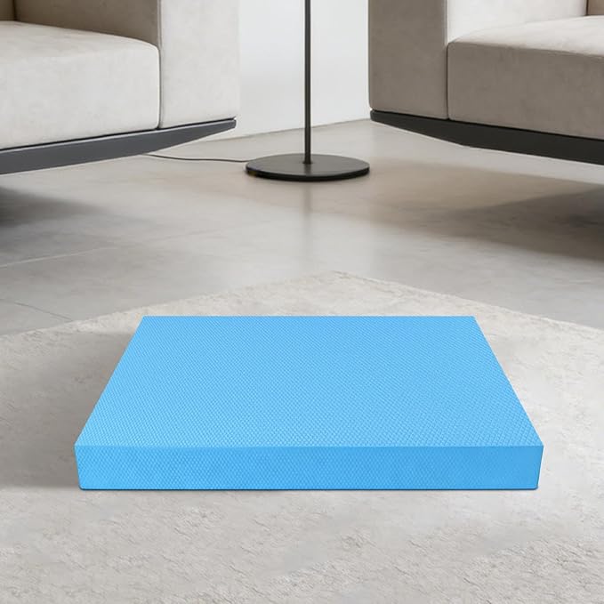 Stability Pad,20x16 Inch Non Slip Soft Thick - Balance Foam Pad Exercise Equipment - for Women Men Home Gym Floor Yoga Workout Physical Training Stretching