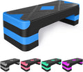 Adjustable Exercise Workout Aerobic Stepper Step Platform Trainer