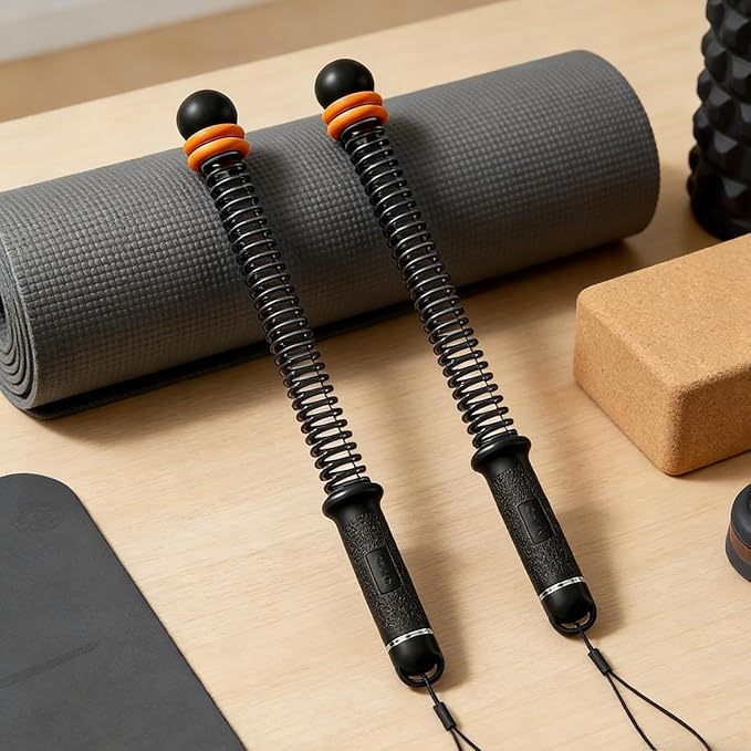 Cordless Battle Rope | Body Conditioning Equipment & Fitness,Cordless Exercise Rope for Workout,For Indoor Outdoor Gym Living Room Women Men Athletes