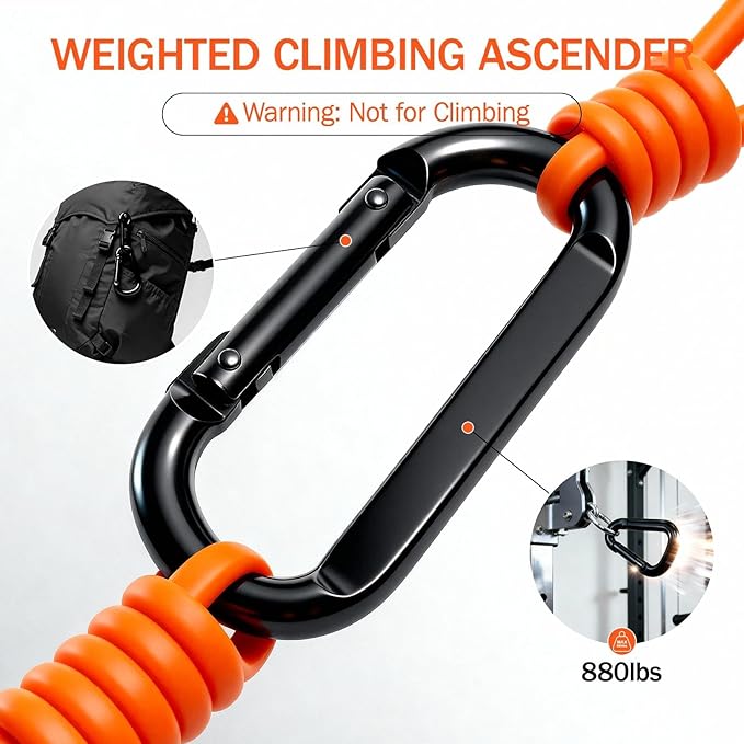 Slim Panda Door Anchor for Resistance Bands,Heavy Duty Resistance Band Door Anchor For Home Workout,Physical Therapy & Fitness, Large Door Anchor Attachment