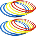Agility Training Rings Football Training Agility Ring Workout Equipment Home Gym Portable for Kids Sports Rugby