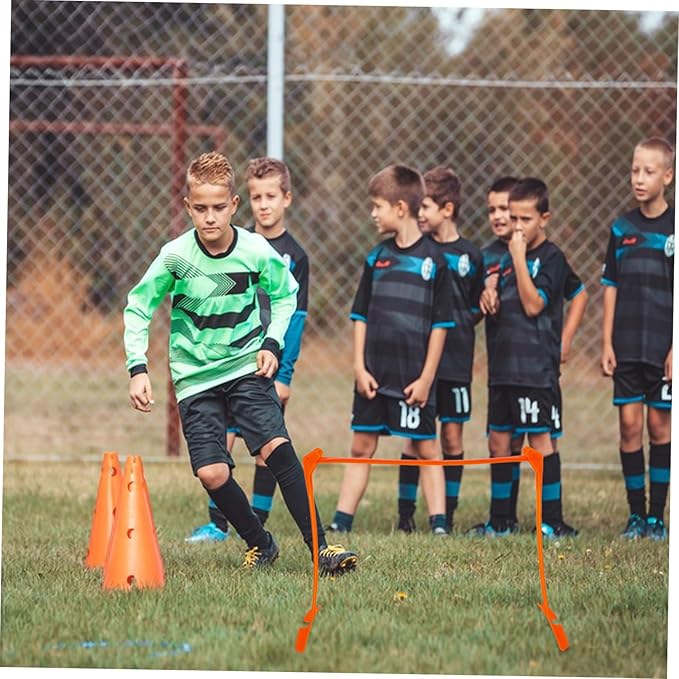 Wear-Resistant Speed Hurdles for Football Baseball Boys and Girls Agility Training Equipment